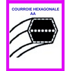 courroie de coupe pour Wolf Garten Select 105 155 T