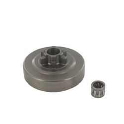 pignon pour husqvarna 334T, 335, 336, 338XPT, 339  en 3/8 lp 6 dents